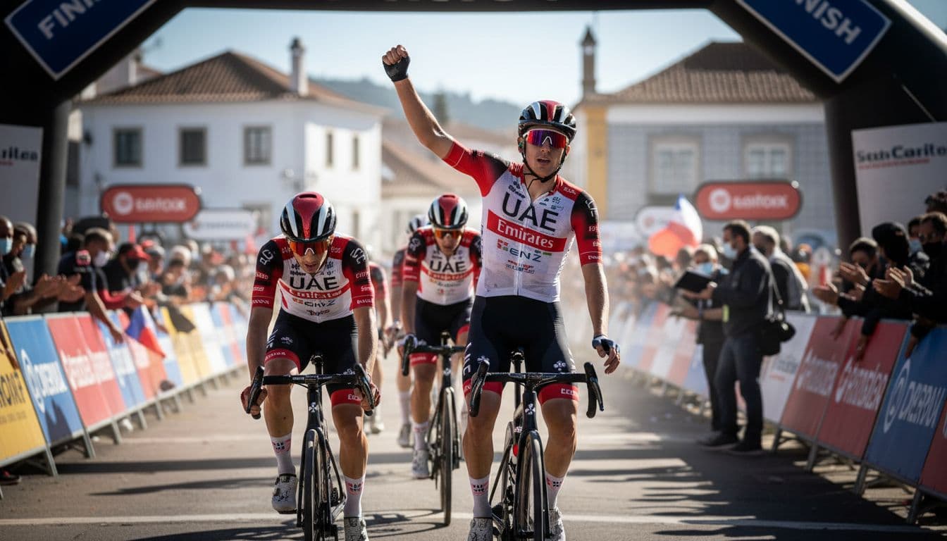 Volta a Portugal do Futuro coroa o jovem ciclista russo Matvei Boldyrev